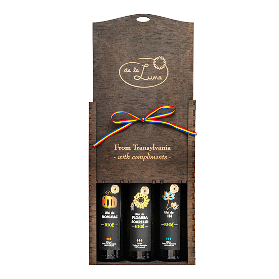 CUTIE CADOU ULEIURI BIO – 3 sticle la 250ml